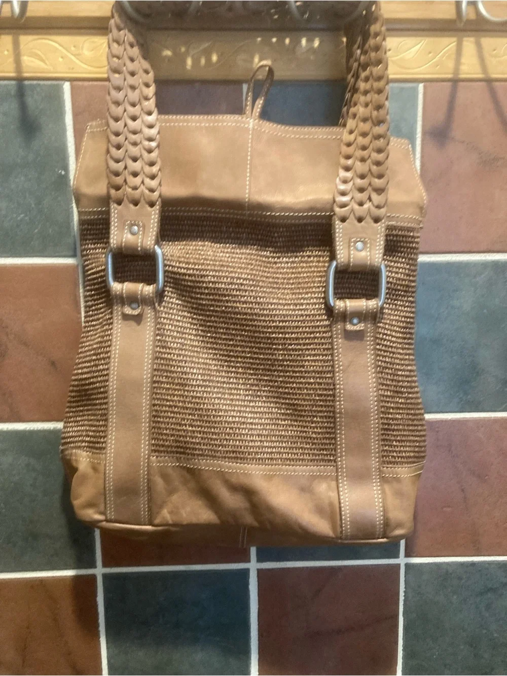Women’s Brown Leather Shoulder Bag